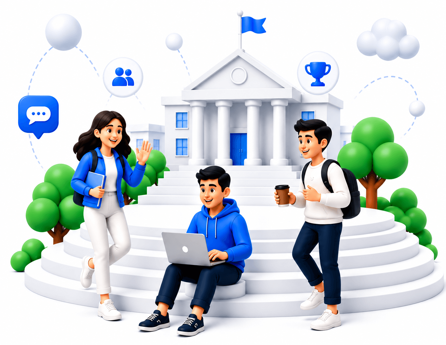 Campusdex hero illustration